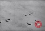 Image of British Spitfire aircraft of RAF  222  Squadron England United Kingdom, 1940, second 52 stock footage video 65675041008