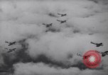 Image of British Spitfire aircraft of RAF  222  Squadron England United Kingdom, 1940, second 57 stock footage video 65675041008