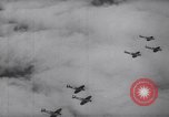 Image of British Spitfire aircraft of RAF  222  Squadron England United Kingdom, 1940, second 61 stock footage video 65675041008