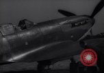 Image of Spitfire planes readied in Battle of Britain United Kingdom, 1940, second 3 stock footage video 65675041010