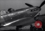Image of Spitfire planes readied in Battle of Britain United Kingdom, 1940, second 4 stock footage video 65675041010