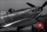 Image of Spitfire planes readied in Battle of Britain United Kingdom, 1940, second 5 stock footage video 65675041010