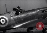 Image of Spitfire planes readied in Battle of Britain United Kingdom, 1940, second 20 stock footage video 65675041010