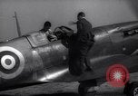 Image of Spitfire planes readied in Battle of Britain United Kingdom, 1940, second 24 stock footage video 65675041010