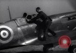 Image of Spitfire planes readied in Battle of Britain United Kingdom, 1940, second 27 stock footage video 65675041010