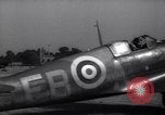 Image of Spitfire planes readied in Battle of Britain United Kingdom, 1940, second 35 stock footage video 65675041010