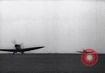 Image of Spitfire planes readied in Battle of Britain United Kingdom, 1940, second 39 stock footage video 65675041010