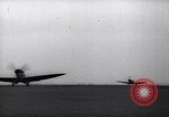 Image of Spitfire planes readied in Battle of Britain United Kingdom, 1940, second 40 stock footage video 65675041010
