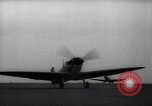 Image of Spitfire planes readied in Battle of Britain United Kingdom, 1940, second 44 stock footage video 65675041010