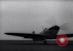 Image of Spitfire planes readied in Battle of Britain United Kingdom, 1940, second 46 stock footage video 65675041010