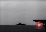 Image of Spitfire planes readied in Battle of Britain United Kingdom, 1940, second 49 stock footage video 65675041010