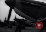 Image of Spitfire planes readied in Battle of Britain United Kingdom, 1940, second 53 stock footage video 65675041010