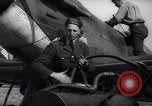 Image of Spitfire plane refueling Battle of Britain United Kingdom, 1940, second 34 stock footage video 65675041011
