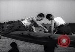 Image of Spitfire plane refueling Battle of Britain United Kingdom, 1940, second 36 stock footage video 65675041011