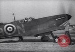 Image of Spitfire plane rearming and refueling United Kingdom, 1940, second 3 stock footage video 65675041012