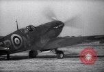 Image of Spitfire plane rearming and refueling United Kingdom, 1940, second 5 stock footage video 65675041012
