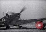Image of Spitfire plane rearming and refueling United Kingdom, 1940, second 8 stock footage video 65675041012