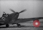 Image of Spitfire plane rearming and refueling United Kingdom, 1940, second 11 stock footage video 65675041012