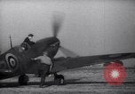 Image of Spitfire plane rearming and refueling United Kingdom, 1940, second 15 stock footage video 65675041012