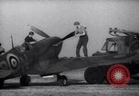 Image of Spitfire plane rearming and refueling United Kingdom, 1940, second 20 stock footage video 65675041012