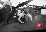 Image of Spitfire plane rearming and refueling United Kingdom, 1940, second 27 stock footage video 65675041012