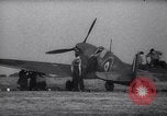 Image of British Spitfire plane readied for take off England United Kingdom, 1940, second 7 stock footage video 65675041013