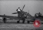 Image of British Spitfire plane readied for take off England United Kingdom, 1940, second 12 stock footage video 65675041013