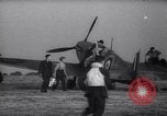Image of British Spitfire plane readied for take off England United Kingdom, 1940, second 18 stock footage video 65675041013