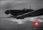 Image of British Spitfire aircraft in flight England United Kingdom, 1940, second 7 stock footage video 65675041014