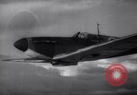Image of British Spitfire aircraft in flight England United Kingdom, 1940, second 8 stock footage video 65675041014