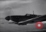 Image of British Spitfire aircraft in flight England United Kingdom, 1940, second 9 stock footage video 65675041014