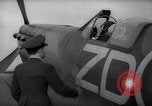 Image of British fighter pilot gives post-flight combat report England United Kingdom, 1940, second 6 stock footage video 65675041016