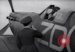 Image of British fighter pilot gives post-flight combat report England United Kingdom, 1940, second 9 stock footage video 65675041016