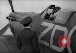 Image of British fighter pilot gives post-flight combat report England United Kingdom, 1940, second 11 stock footage video 65675041016