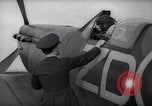 Image of British fighter pilot gives post-flight combat report England United Kingdom, 1940, second 13 stock footage video 65675041016