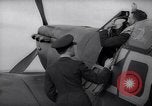 Image of British fighter pilot gives post-flight combat report England United Kingdom, 1940, second 21 stock footage video 65675041016