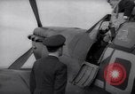 Image of British fighter pilot gives post-flight combat report England United Kingdom, 1940, second 23 stock footage video 65675041016