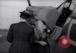 Image of British fighter pilot gives post-flight combat report England United Kingdom, 1940, second 34 stock footage video 65675041016