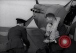 Image of British fighter pilot gives post-flight combat report England United Kingdom, 1940, second 35 stock footage video 65675041016