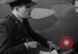 Image of British fighter pilot gives post-flight combat report England United Kingdom, 1940, second 49 stock footage video 65675041016