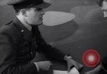 Image of British fighter pilot gives post-flight combat report England United Kingdom, 1940, second 50 stock footage video 65675041016