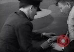 Image of British fighter pilot gives post-flight combat report England United Kingdom, 1940, second 57 stock footage video 65675041016