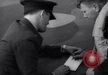 Image of British fighter pilot gives post-flight combat report England United Kingdom, 1940, second 61 stock footage video 65675041016
