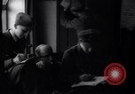 Image of RAF fighter pilots complete their combat reports England United Kingdom, 1940, second 3 stock footage video 65675041017