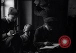 Image of RAF fighter pilots complete their combat reports England United Kingdom, 1940, second 5 stock footage video 65675041017