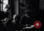 Image of RAF fighter pilots complete their combat reports England United Kingdom, 1940, second 10 stock footage video 65675041017