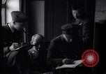 Image of RAF fighter pilots complete their combat reports England United Kingdom, 1940, second 13 stock footage video 65675041017