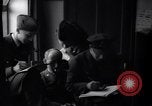 Image of RAF fighter pilots complete their combat reports England United Kingdom, 1940, second 17 stock footage video 65675041017