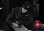 Image of RAF fighter pilots complete their combat reports England United Kingdom, 1940, second 23 stock footage video 65675041017