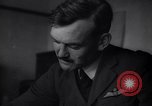 Image of RAF fighter pilots complete their combat reports England United Kingdom, 1940, second 27 stock footage video 65675041017
